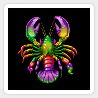 Mardi Gras Cajun Crawfish / Lobster Magnet